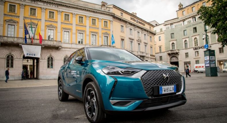 DS 3 Crossback per l’inaugurazione del Caffè del Colleoni