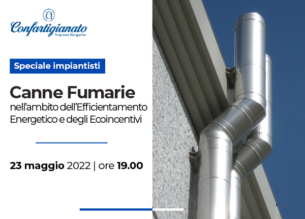 La corretta installazione delle canne fumarie