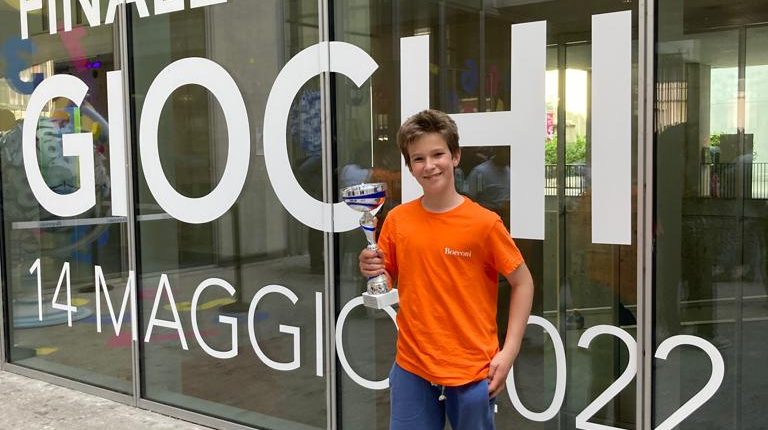 Leonardo Riva vince i Campionati di giochi matematici della Bocconi