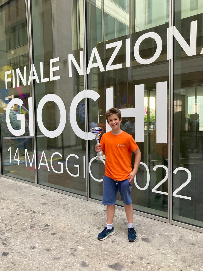 Leonardo Riva vince i Campionati di giochi matematici della Bocconi