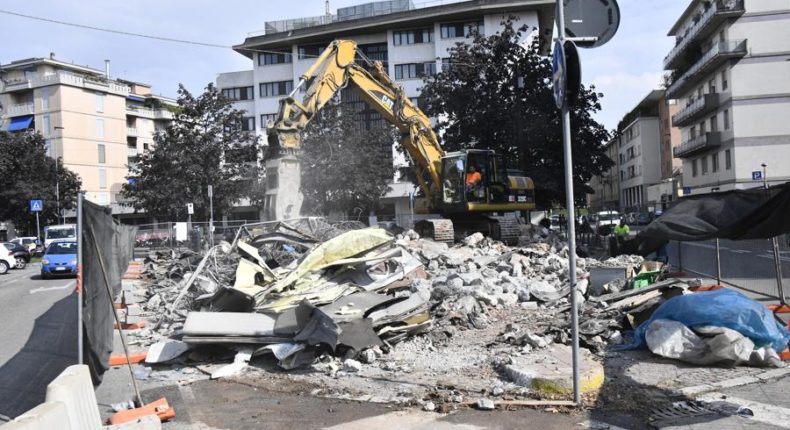 Parte il cantiere per la realizzazione della nuova rotatoria di via Baschenis