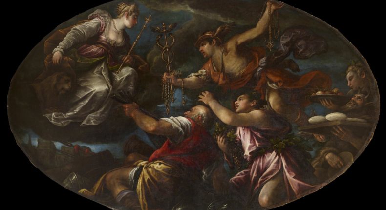 La tela di Francesco Bassano torna nell’originaria collocazione della Biblioteca Angelo Mai