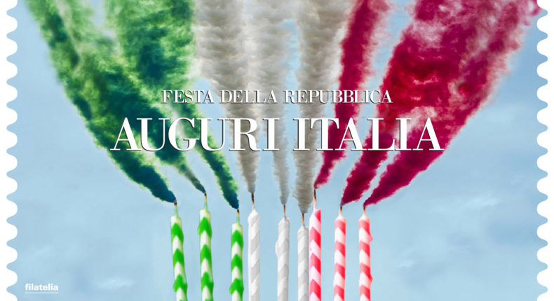 NEGLI UFFICI POSTALI LA CARTOLINA DELLA FESTA DELLA REPUBBLICA