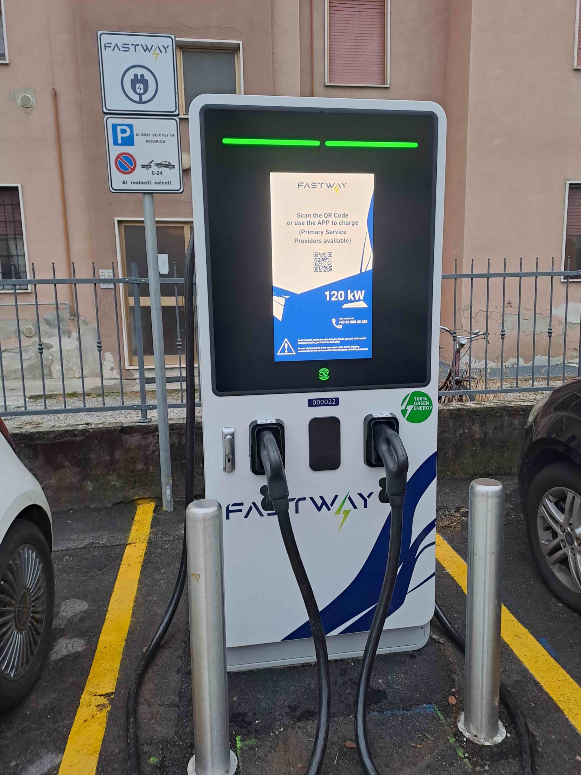 FastWay porta la ricarica veloce per veicoli elettrici a Spirano