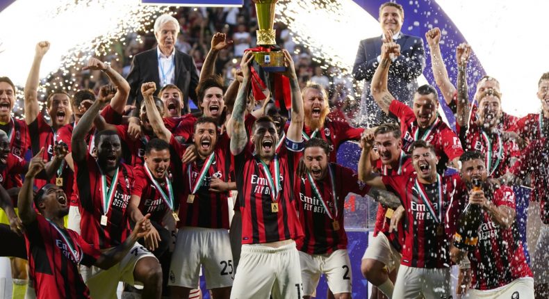 Il Milan Campione d’Italia  brinda con Franciacorta La Montina