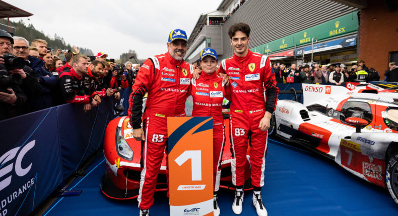 Lilou Wadoux è la prima donna a vincere nel WEC con la Ferrari 488 GTE